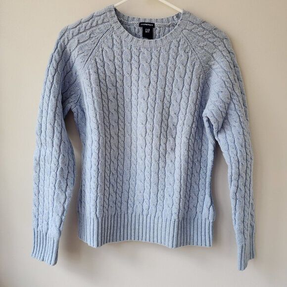 GAP - Light blue wool sweater - Size M - Picture 1 of 6